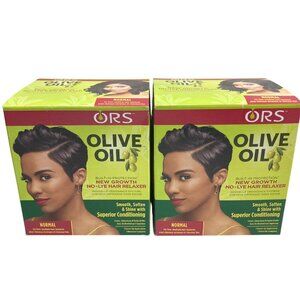 ORS Olive Oil New Growth No-Lye Hair Relaxer Normal Built-In Protection